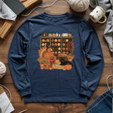 Knitting Turkey Long Sleeve T-shirt