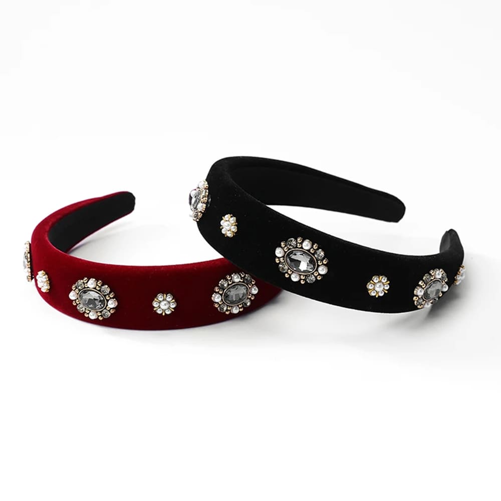 Old Money Rhinestone Headband