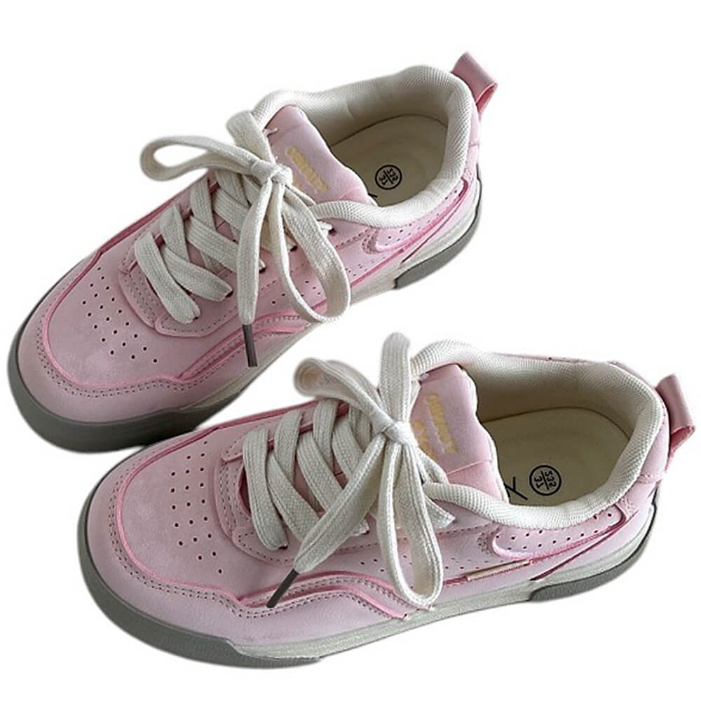 Pastel Pink Aesthetic Sneakers