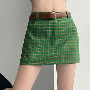 Self Made Preppy Mini Skirt