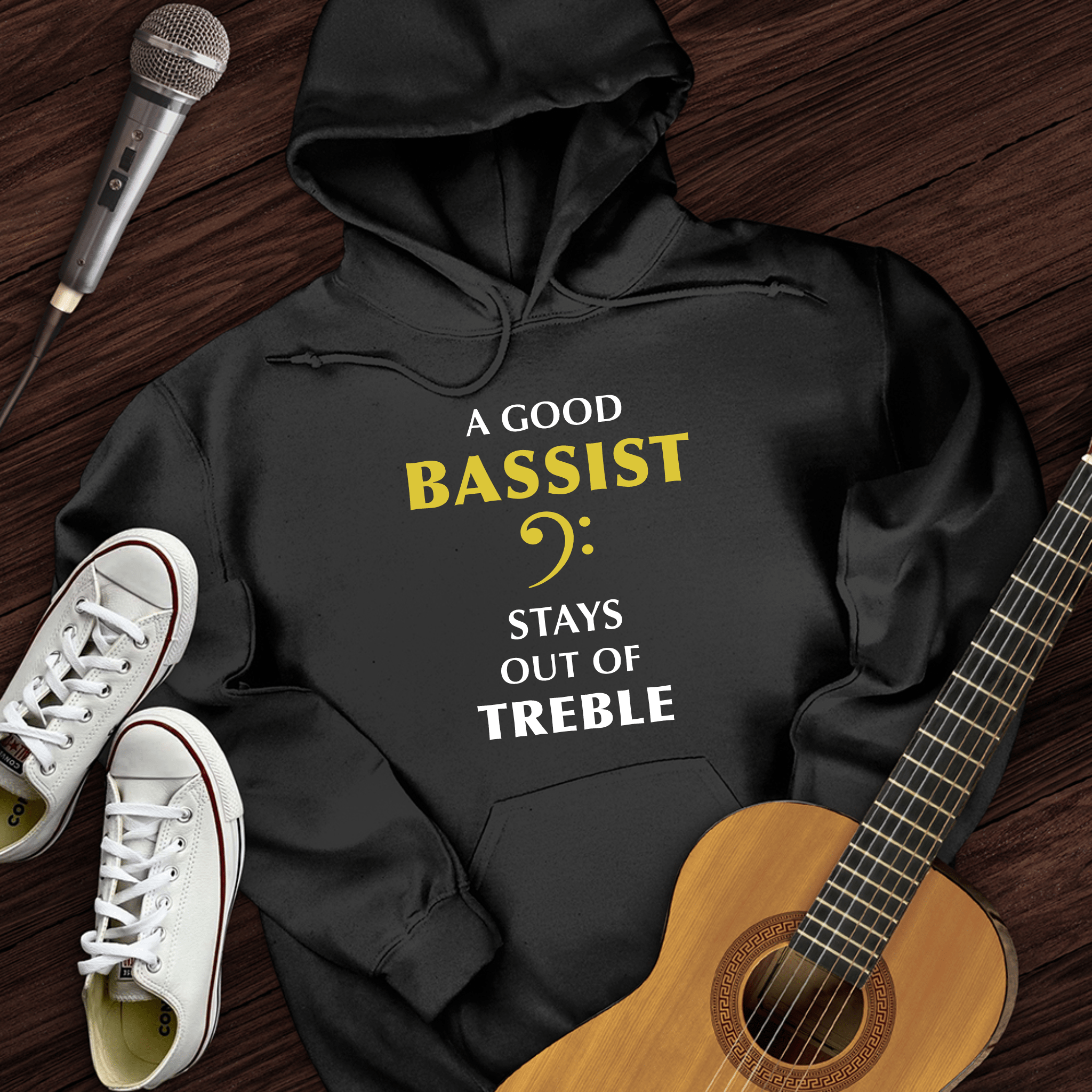 A Good Bassist Hoodie