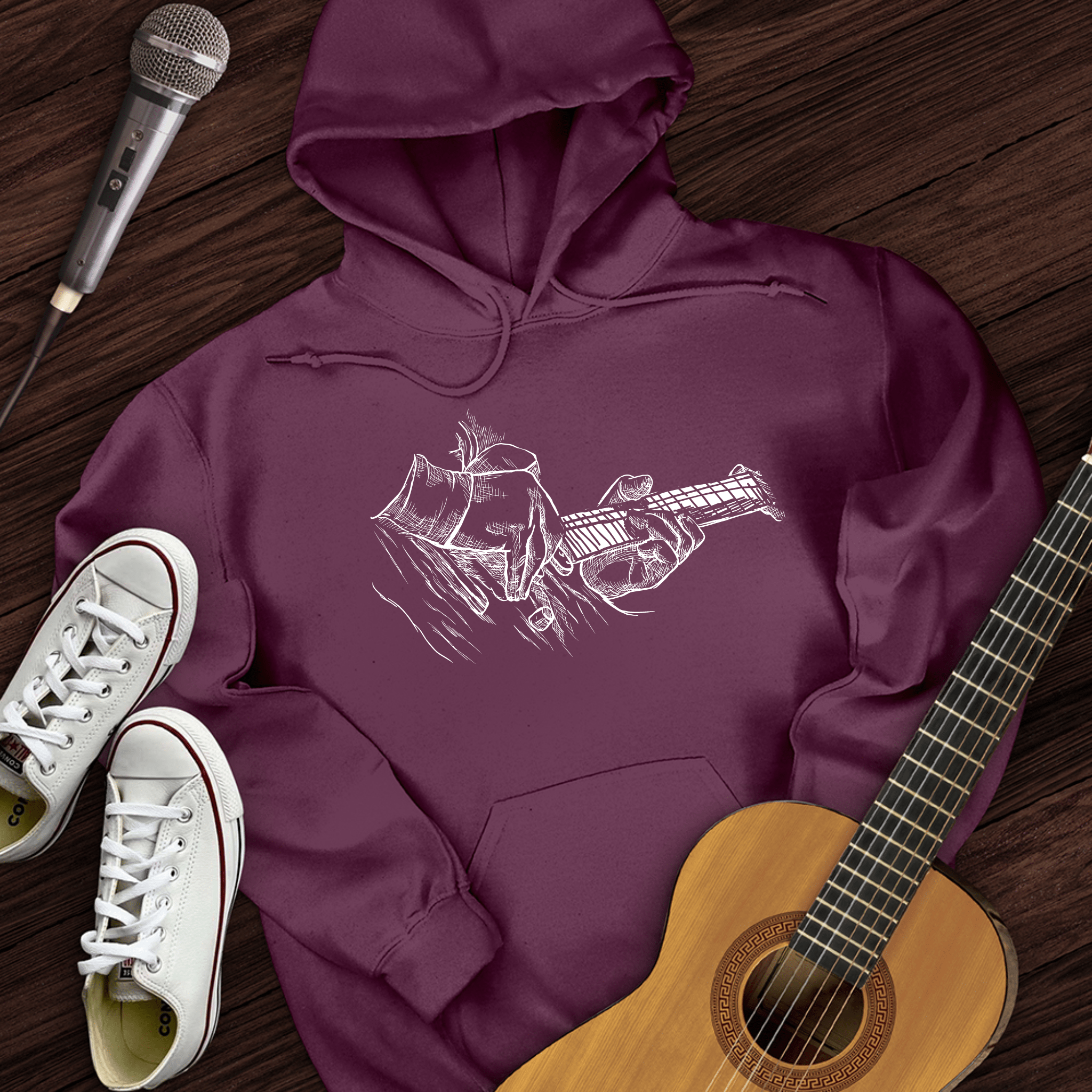 Bass Sketch Hoodie