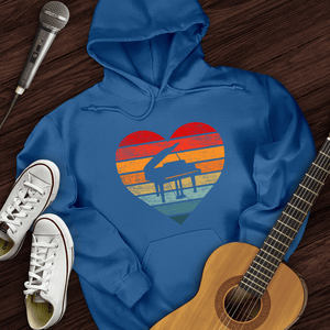 I Love Piano Hoodie