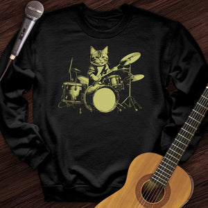 Cat Drums Crewneck