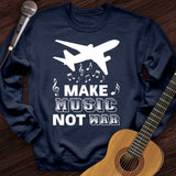 Falling Music Notes Crewneck