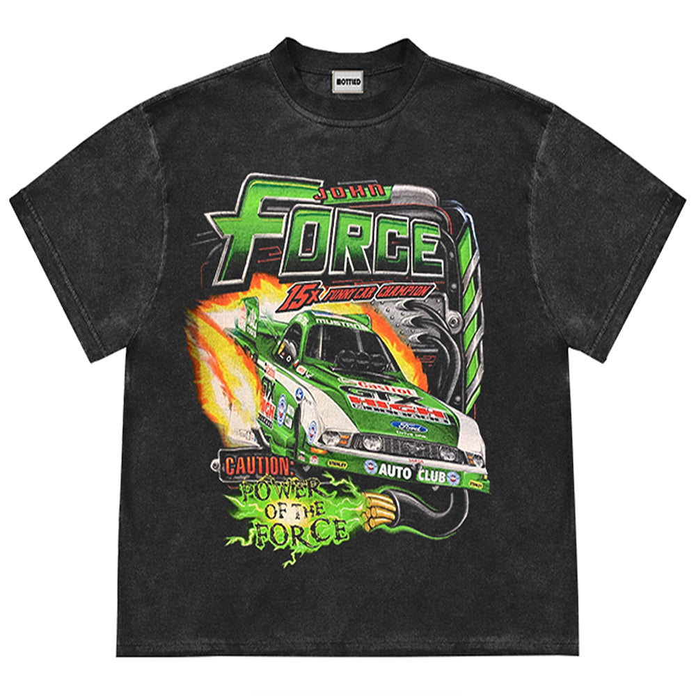 Racing Car Graphic T-Shirt