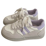 Saturday School Sneakers in Lavender
