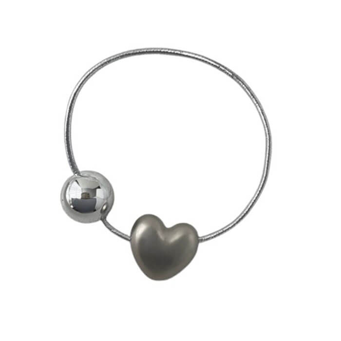 Teenage Drama Silver Hair Ties