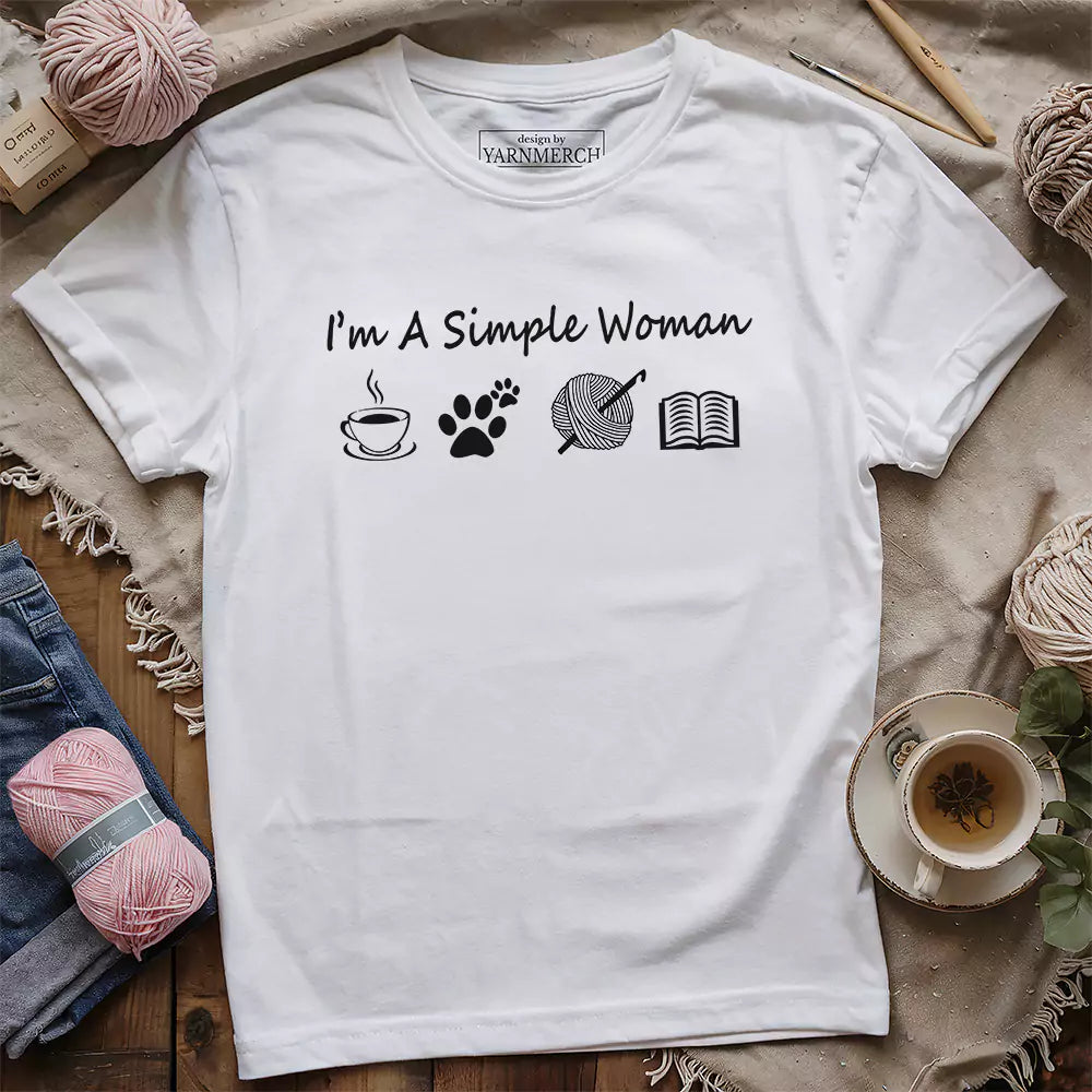 Simple Crocheter T-shirt
