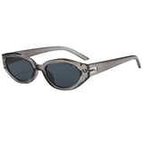 Dark Mirage Slim Cat Eye Sunglasses