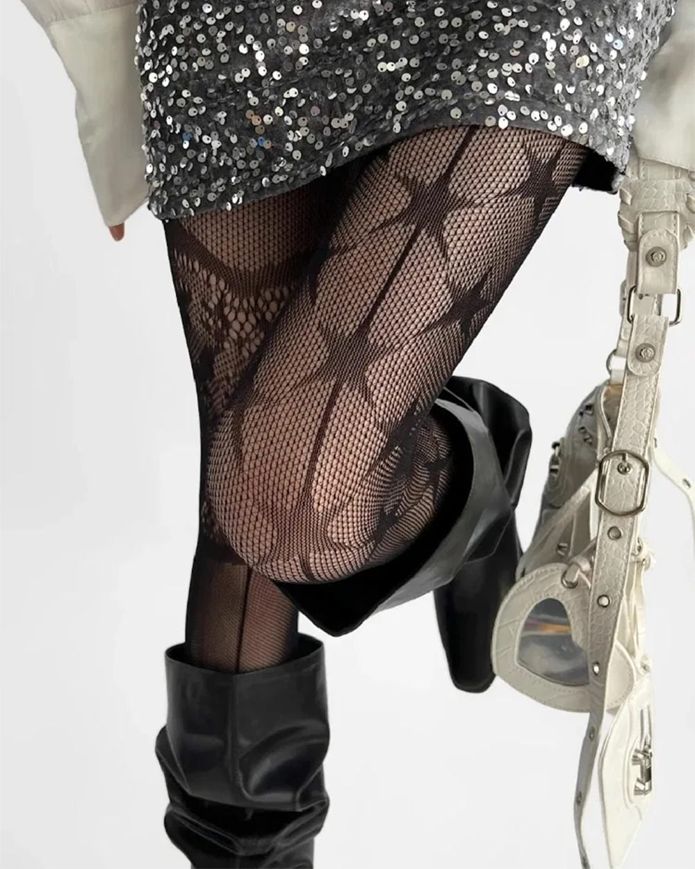 Star Girl Patterned Tights