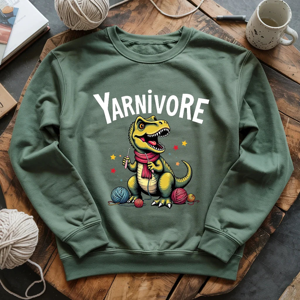 Yarnivore Crocheter Sweatshirt